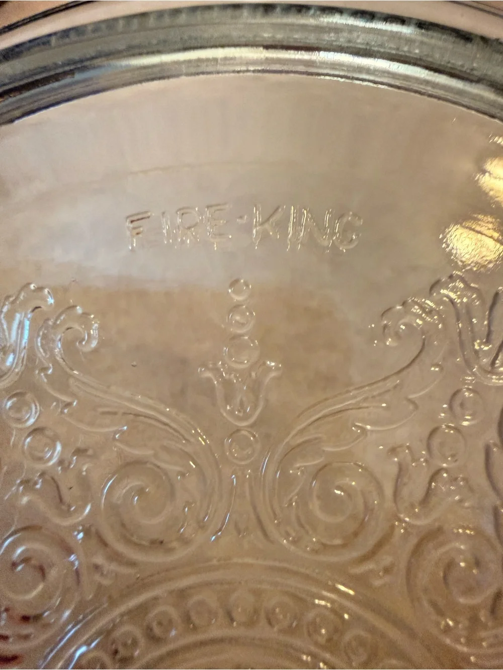 Vintage Fire-King Philbe Sapphire Blue Glass Pie Plate 8.5” – 1940s/50s